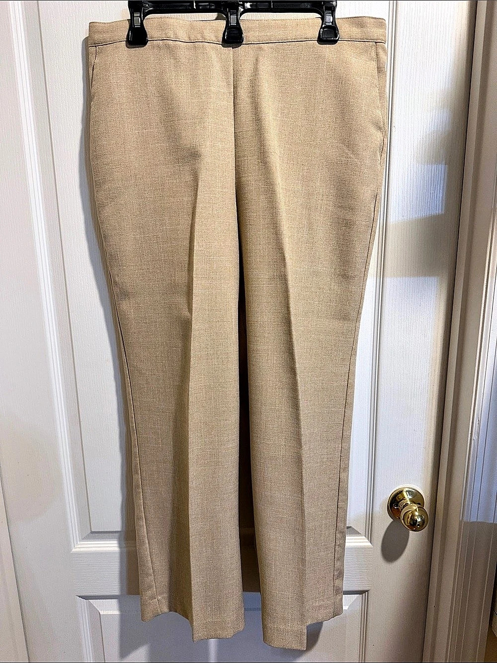 Alfred Dunner Straight Leg Pants in Brown Size 16 Like New